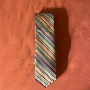 Colored tie made in Bendini Italy